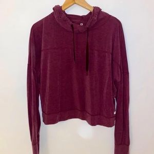 GapFit Crop Sports Fitness Hoodie